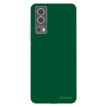 Picasee silikonový průhledný obal pro Vivo Y72 5G - Green Gleam