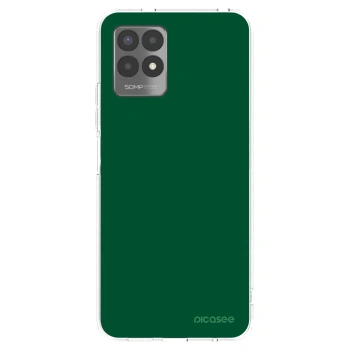 Picasee silikonový průhledný obal pro Realme 8i - Green Gleam