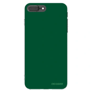 Picasee silikonový průhledný obal pro Apple iPhone 7 Plus - Green Gleam