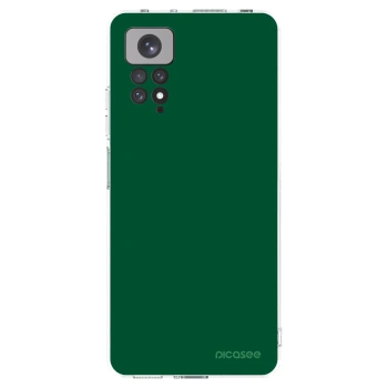 Picasee silikonový průhledný obal pro Xiaomi Redmi Note 11S 4G - Green Gleam