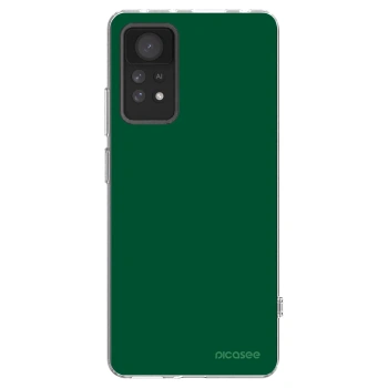 Picasee silikonový průhledný obal pro Xiaomi Redmi Note 11 Pro - Green Gleam