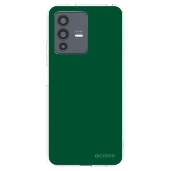Picasee silikonový průhledný obal pro Vivo V23 5G - Green Gleam