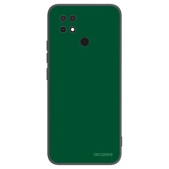 Picasee silikonový černý obal pro Xiaomi Redmi 10C - Green Gleam
