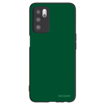Picasee silikonový černý obal pro OPPO A16s - Green Gleam