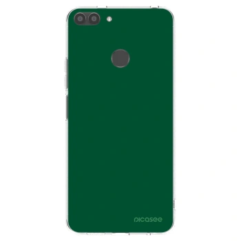 Picasee silikonový průhledný obal pro Huawei P Smart - Green Gleam