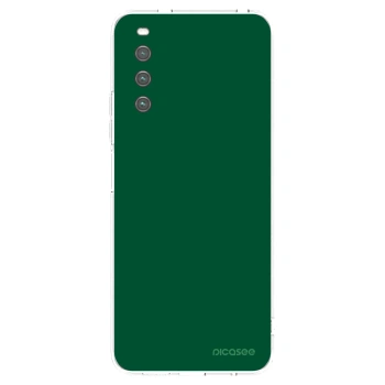 Picasee silikonový průhledný obal pro Sony Xperia 10 IV 5G - Green Gleam