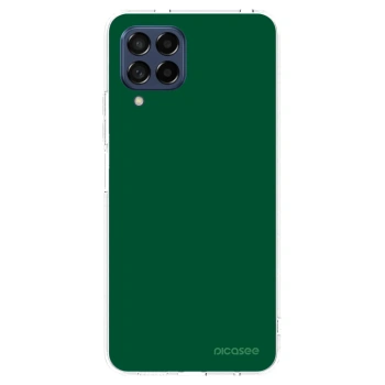 Picasee silikonový průhledný obal pro Samsung Galaxy M53 5G - Green Gleam