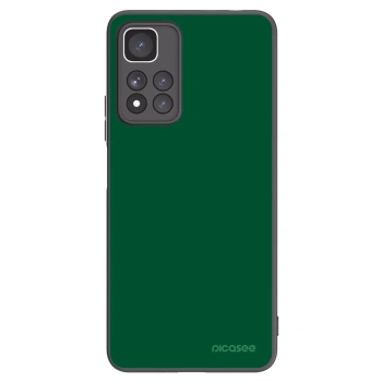 Picasee silikonový černý obal pro Xiaomi Redmi Note 11 Pro+ 5G - Green Gleam