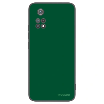 Picasee silikonový černý obal pro Xiaomi Poco M4 Pro - Green Gleam
