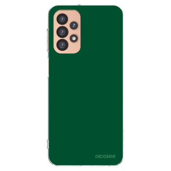 Picasee silikonový průhledný obal pro Samsung Galaxy A23 A236B 5G - Green Gleam