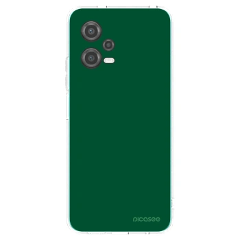 Picasee silikonový průhledný obal pro Xiaomi Poco X5 - Green Gleam