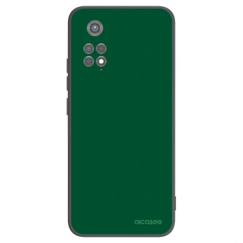 Picasee silikonový černý obal pro Xiaomi Redmi Note 11S 5G - Green Gleam