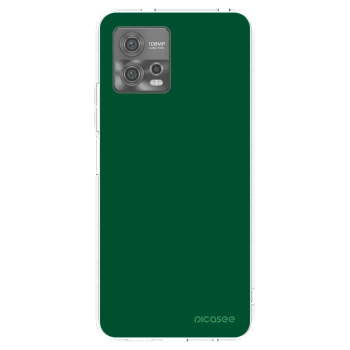 Picasee silikonový průhledný obal pro Motorola Moto G72 - Green Gleam
