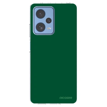 Picasee silikonový průhledný obal pro Xiaomi Redmi Note 12 Pro 5G - Green Gleam