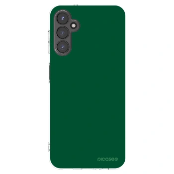 Picasee silikonový průhledný obal pro Samsung Galaxy A14 4G A145R - Green Gleam