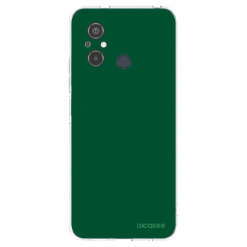 Picasee silikonový průhledný obal pro Xiaomi Redmi 12C - Green Gleam