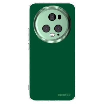 Picasee silikonový průhledný obal pro Honor Magic5 Pro - Green Gleam