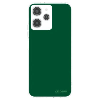 Picasee silikonový průhledný obal pro Xiaomi Redmi 12 4G - Green Gleam