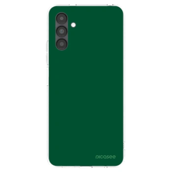 Picasee silikonový průhledný obal pro Samsung Galaxy A04s A047F - Green Gleam