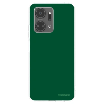 Picasee silikonový průhledný obal pro Honor X7a - Green Gleam