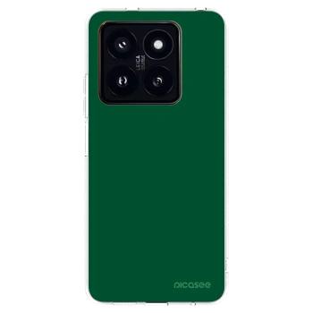 Picasee silikonový průhledný obal pro Xiaomi 14 Pro - Green Gleam