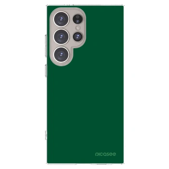 Picasee silikonový průhledný obal pro Samsung Galaxy S24 Ultra S928B 5G - Green Gleam