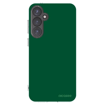 Picasee silikonový průhledný obal pro Samsung Galaxy S23 FE S711B - Green Gleam