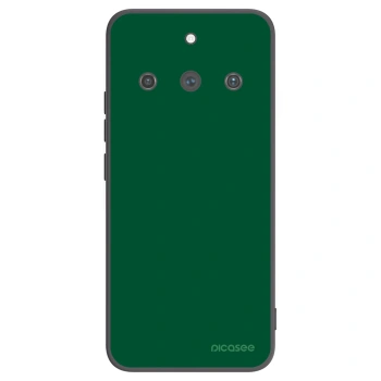 Picasee silikonový černý obal pro Realme 11 Pro+ - Green Gleam