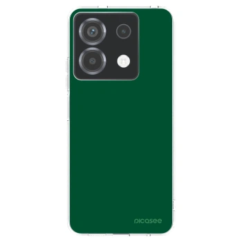 Picasee silikonový průhledný obal pro Xiaomi Poco X6 - Green Gleam