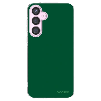 Picasee silikonový průhledný obal pro Samsung Galaxy A55 5G A556B - Green Gleam