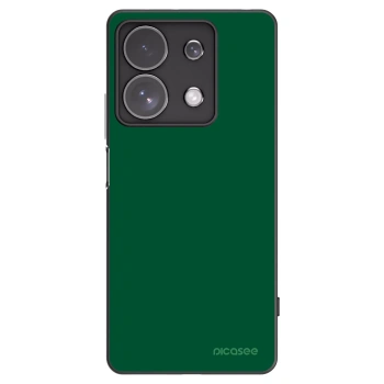Picasee silikonový černý obal pro Xiaomi Redmi Note 13 Pro 4G - Green Gleam
