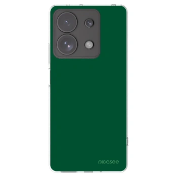 Picasee silikonový průhledný obal pro Xiaomi Redmi Note 13 Pro 4G - Green Gleam