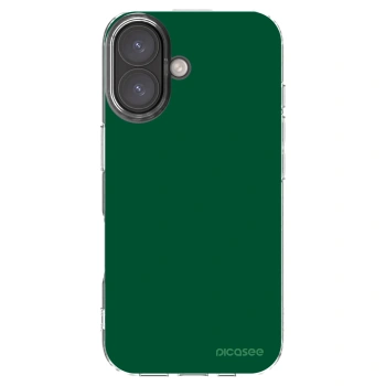 Picasee silikonový průhledný obal pro Apple iPhone 16 - Green Gleam