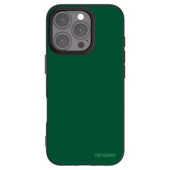 Picasee silikonový černý obal pro Apple iPhone 16 Pro - Green Gleam
