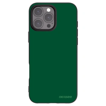 Picasee silikonový černý obal pro Apple iPhone 16 Pro Max - Green Gleam