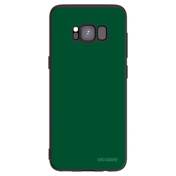 Picasee silikonový černý obal pro Samsung Galaxy S8 G950F - Green Gleam