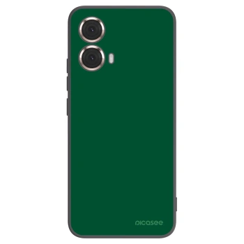 Picasee silikonový černý obal pro Motorola Moto G85 - Green Gleam