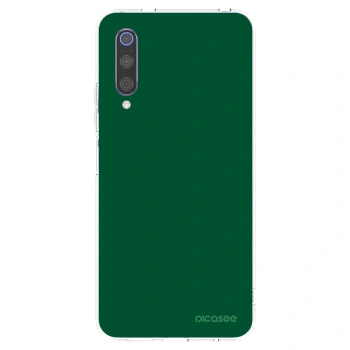 Picasee silikonový průhledný obal pro Xiaomi Mi 9 - Green Gleam
