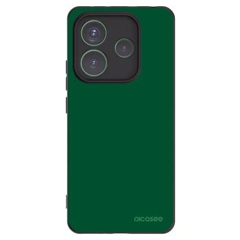 Picasee silikonový černý obal pro Xiaomi Redmi Note 14 5G - Green Gleam