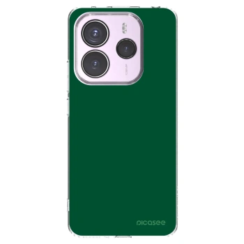 Picasee silikonový průhledný obal pro Xiaomi Redmi Note 14 5G - Green Gleam