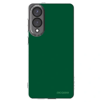 Picasee silikonový průhledný obal pro Samsung Galaxy S25 Edge 5G - Green Gleam