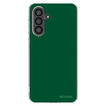 Picasee silikonový průhledný obal pro Samsung Galaxy A36 5G - Green Gleam