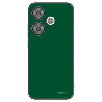Picasee silikonový černý obal pro Xiaomi Poco F6 - Green Gleam