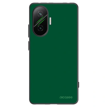 Picasee silikonový černý obal pro Xiaomi Poco F7 Pro 5G - Green Gleam