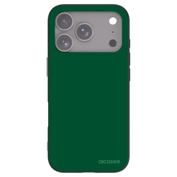Picasee silikonový černý obal pro Apple iPhone 17 Pro - Green Gleam
