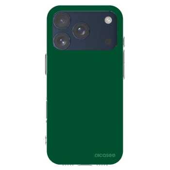 Picasee silikonový průhledný obal pro Apple iPhone 17 Pro - Green Gleam