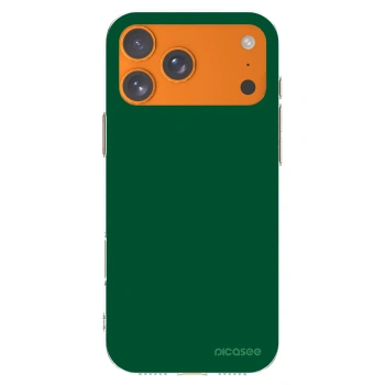 Picasee silikonový průhledný obal pro Apple iPhone 17 Pro Max - Green Gleam