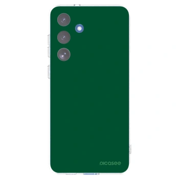Picasee silikonový průhledný obal pro Samsung Galaxy S25 FE 5G - Green Gleam
