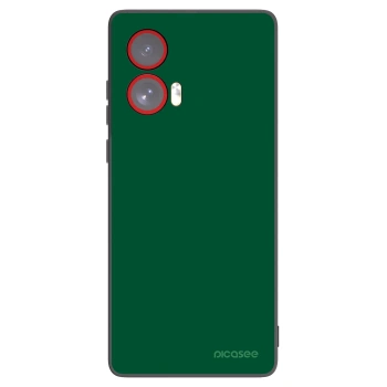 Picasee silikonový černý obal pro Motorola Edge 50 Fusion - Green Gleam