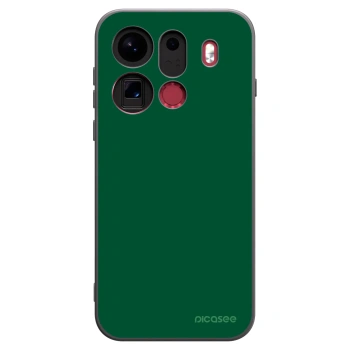 Picasee silikonový černý obal pro OPPO Find X9 Pro - Green Gleam